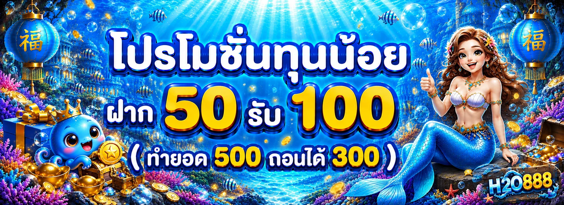 โปรโมชั่น h2o888